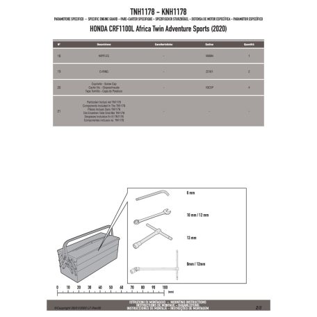 Felső bukócső HONDA CRF1100L Africa Twin Adventure Sports (2020-2023) GIVI