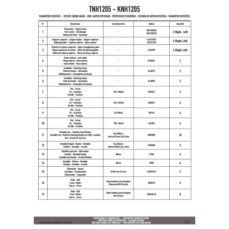 Felső bukócső HONDA CRF1100L Africa Twin Adventure Sports (2024-2025) GIVI