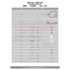 Felső bukócső BMW R 1200 GS (13-16) inox GIVI