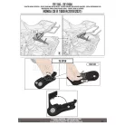 Oldaltáska tartó HONDA CB 1000 R (21 > 24) Remove-X GIVI