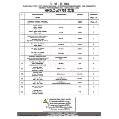 Oldaltáska tartó Honda X-ADV 750 (21-25) GIVI