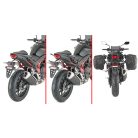 Oldaltáska tartó HONDA CB 500 Hornet (2024-2025), HONDA CB 750 Hornet (2023-2024), HONDA CB 750 Hornet (2025) GIVI
