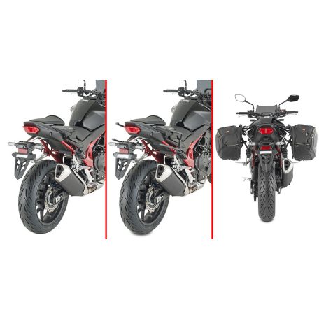 Oldaltáska tartó HONDA CB 500 Hornet (2024-2025), HONDA CB 750 Hornet (2023-2024), HONDA CB 750 Hornet (2025) GIVI