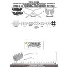 Oldaltáska tartó HONDA CB 650 R (21 > 24), CBR 650 R (21-23) Remove-X GIVI
