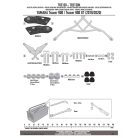 Oldaltáska tartó YAMAHA Tracer 900 / Tracer 900 GT (2018-2020) GIVI