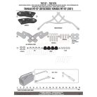 Oldaltáska tartó YAMAHA MT-07 (18-20) / YAMAHA MT-07 (21-24) GIVI