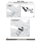 Oldaltáska tartó YAMAHA MT-09 (2024-2025) GIVI