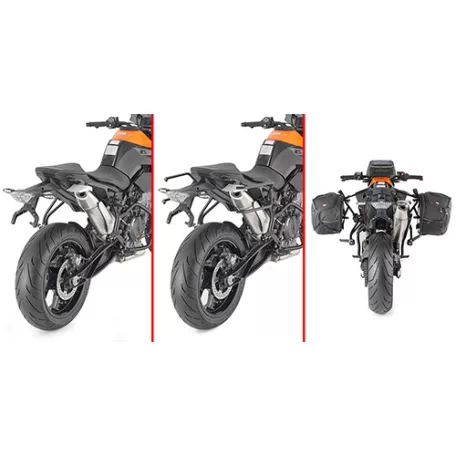 Oldaltáska tartó KTM 890 Duke R (2021-2023) GIVI