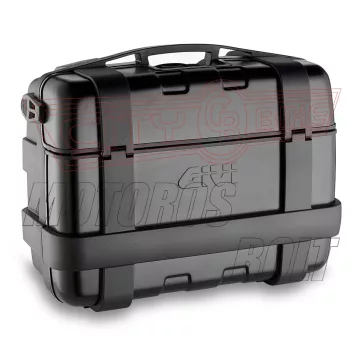   GIVI TRK33B Trekker – 33L MONOKEY doboz fekete alumínium fedéllel, oldalsó vagy hátsó használatra
