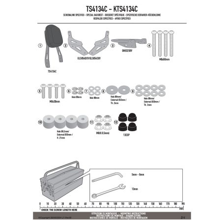 Háttámla + csomagtartó KAWASAKI Eliminator 500 (2024-2025) GIVI