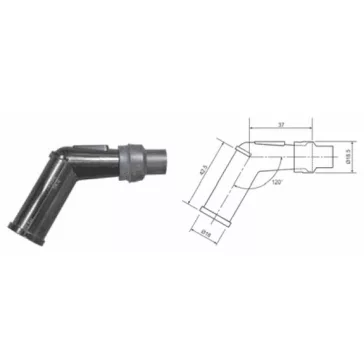 Gyertyapipa NGK V05E