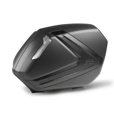   GIVI V37NNT – 37L Monokey® Side oldaldoboz pár carbon mintás betéttel, füst színű prizmával és Security Lock zárral