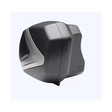   GIVI V37NT – 37L Monokey® Side oldaldoboz pár matt ezüst betéttel, füst színű prizmával és Security Lock zárral