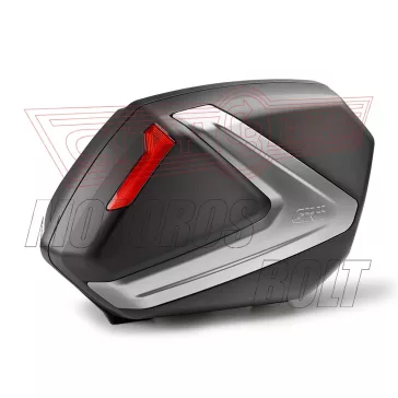   GIVI V37N – 37L Monokey® Side oldaldoboz pár matt ezüst betéttel és Security Lock zárral