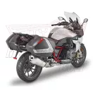 GIVI V37N – 37L Monokey® Side oldaldoboz pár matt ezüst betéttel és Security Lock zárral