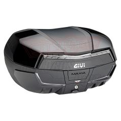   GIVI V58NNB MAXIA 5 – 58L Monokey® hátsó doboz - festett fekete + fekete fedél /víztiszta prizma MonoKEY