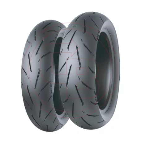 OBOR gumiköpeny 120/70-13 JET ST W6013 59P TL M/C első kerékre (SEMI-SLICK)