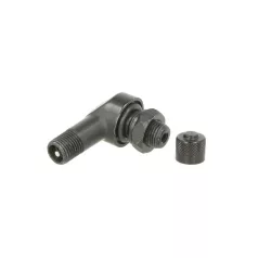Szelep felnibe 90 fokos fekete alu 8mm