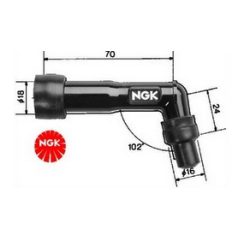 Gyertyapipa NGK XD05F