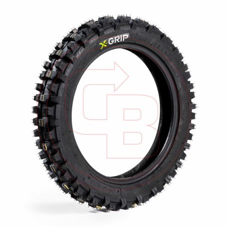 X-GRIP gumiköpeny 90/100-14 TOUGH GEAR-R 49M TT hátsó kerékre (SOFT)