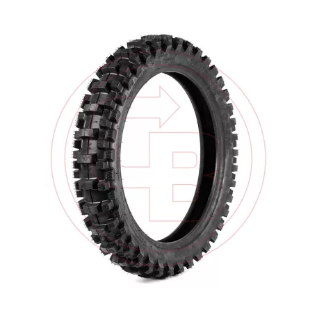 X-GRIP gumiköpeny 110/90-19 TRACKWARRIOR MEDIUM 62M M/C hátsó kerékre