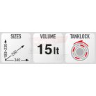 Tanktáska GIVI XStream XS320Y Tanklock felfogatással (csak néhány motortípusra megfelelő)