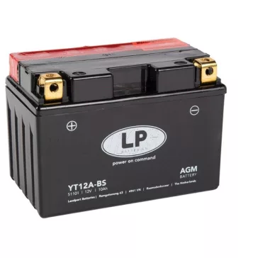 Akkumulátor LP AGM YT12A-BS / YTX12A-BS 12V 10AH