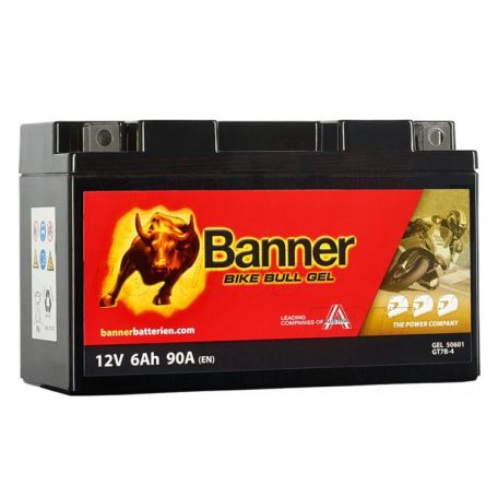 Akkumulátor 12V 6AH YT7B-BS BANNER GEL 90A(EN)