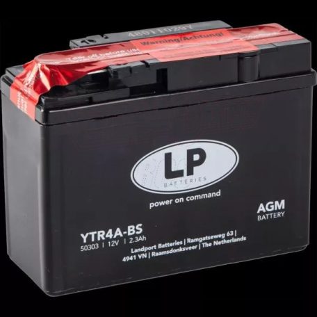 Akkumulátor 12V 2,3AH YTR4A-BS LP AGM (HONDA)