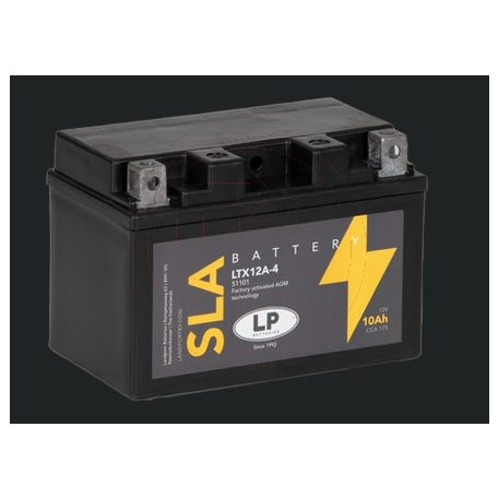 Akkumulátor Landport SLA YT12A-BS / YTX12A4 12V 10AH