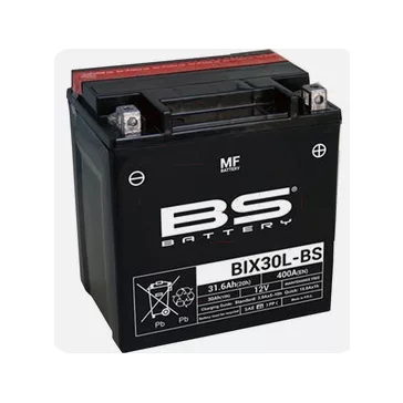 Akkumulátor BS márkájú BTX30L-BS 12V 30AH 400A