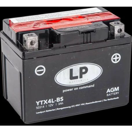 Akkumulátor 12V 3AH YTX4L-BS LP AGM 50A(EN)