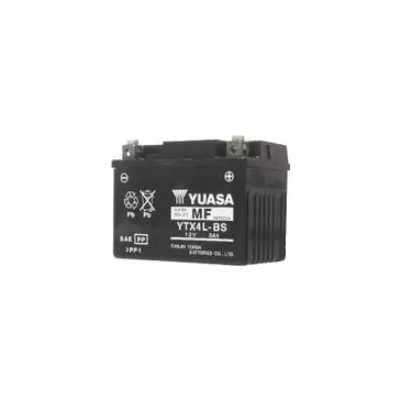 Akkumulátor 12V 3AH YTX4L-BS YUASA MF AGM 50A(EN)