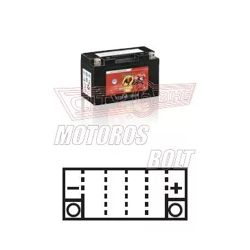 Akkumulátor BANNER AGM BTX5L-BS 12V 4AH 80A(EN)