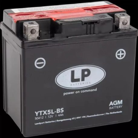 Akkumulátor 12V 4AH YTX5L-BS LP AGM 50A(EN)