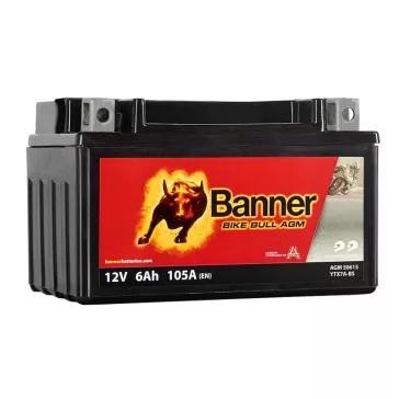 Akkumulátor BANNER AGM BTX7A-BS 12V 6AH 105A(EN)