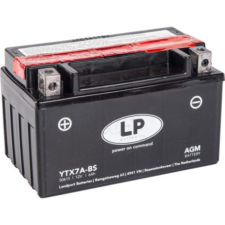 Akkumulátor 12V 6AH YTX7A-BS LP AGM 105A(EN)