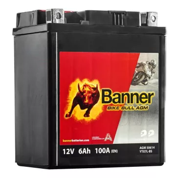 Akkumulátor BANNER AGM BTX7L-BS 12V 6AH 100A(EN)