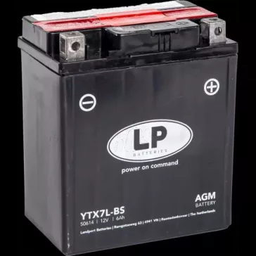 Akkumulátor LP AGM LTX7L-BS 12V 6AH 100A(EN)