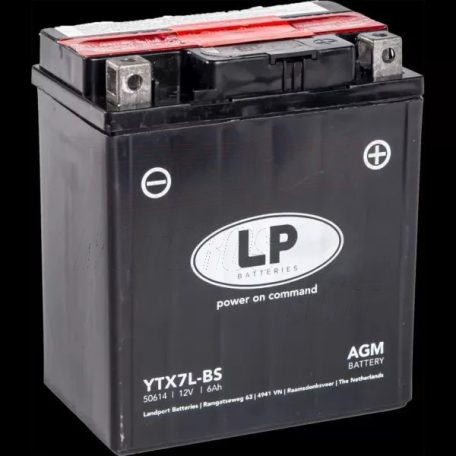 Akkumulátor 12V 6AH YTX7L-BS LP AGM 100A(EN)