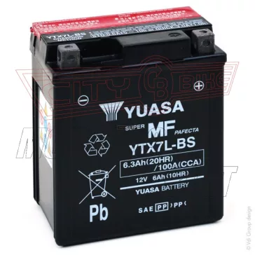 Akkumulátor YUASA MF AGM YTX7L-BS 12V 6AH 100A(EN)