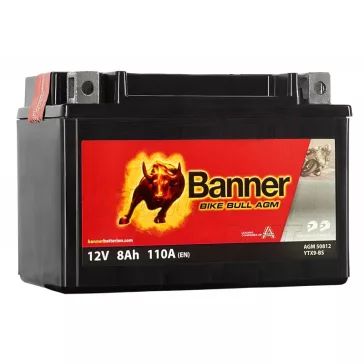 Akkumulátor BANNER AGM BTX9-BS 12V 8AH 110A(EN)