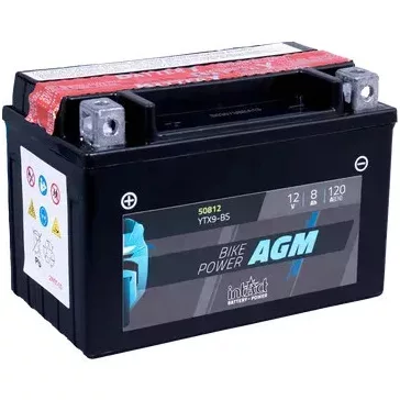 Akkumulátor IntAct AGM CTX9-BS 12V 8AH 120A(EN)