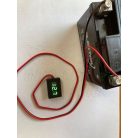 Akkumulátor töltésellenőrző digitális kijelző