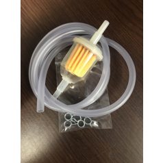 Benzincső szett 5x7mm RMS+rugók+szűrő