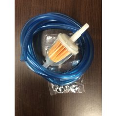 Benzincső szett 5x8mm Fagumit+rugók+szűrő