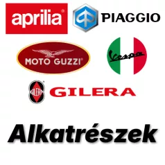 APRILIA - PIAGGIO - GILERA - VESPA - MOTO GUZZI - GYÁRI alkatrészek