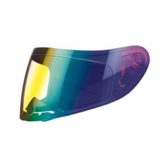   Bukósisak-plexi színes tükrös (V-12B) MT Stinger B sisakhoz