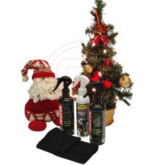 Sisak és ruha higiéniai karácsonyi ajándékcsomag