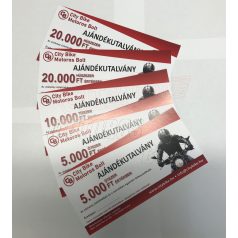 Vásárlási utalvány 60000 Ft